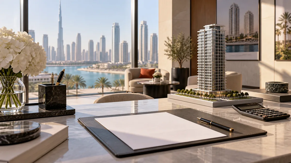 Tower model and fact sheet for buyer project verification