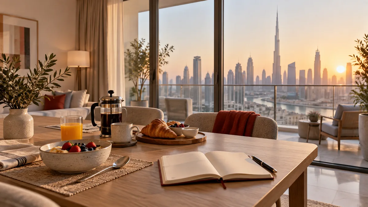 Contemporary Dubai home illustrating lifestyle-based property choices